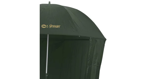 SENSAS - Deštník s bočnicí Liez zelený 2,2 m
