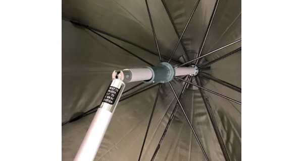 SENSAS - Deštník s bočnicí Liez zelený 2,2 m