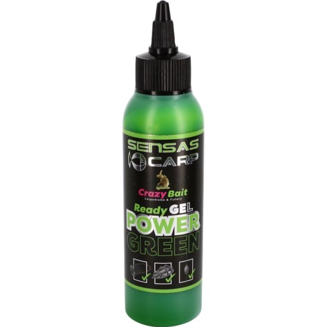 SENSAS - Gel Crazy Green Česnek 115 ml