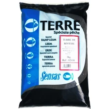 SENSAS - Hlína do krmení Terre de Riviere (řeka) 3kg