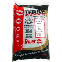 SENSAS - Hlína do krmení Terre de Somme 2 kg Stojatá voda