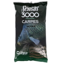 SENSAS - Krmení 3000 Carpes Noir Černý 1 kg