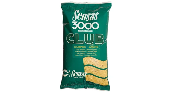 SENSAS - Krmení 3000 Club Carpes Jaune (kapr žlutý) 1 kg