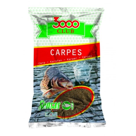 SENSAS - Krmení 3000 Club Carpes Rouge (kapr červený) 1 kg