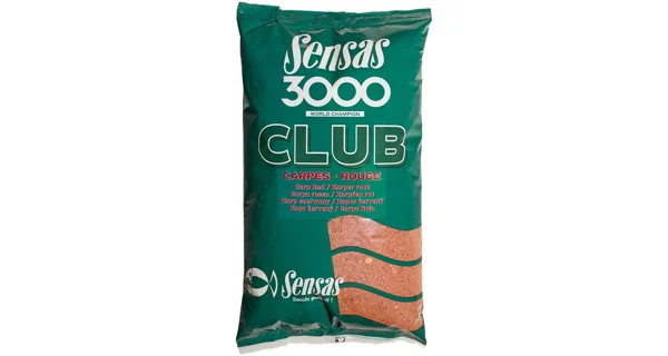 SENSAS - Krmení 3000 Club Carpes Rouge (kapr červený) 1 kg