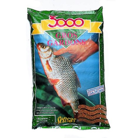 SENSAS - Krmení 3000 Gros Gardons (velká plotice) 1 kg