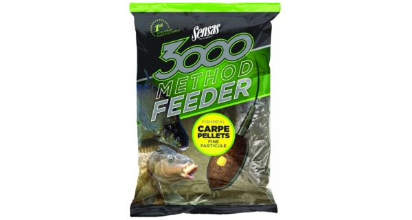 SENSAS - Krmení 3000 Method Carpe Pellets 1 kg