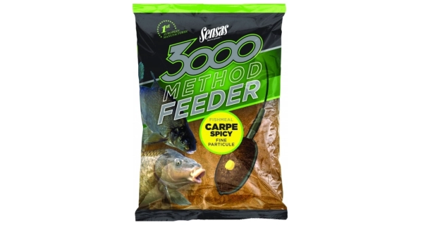 SENSAS - Krmení 3000 Method Carpe Spicy 1 kg
