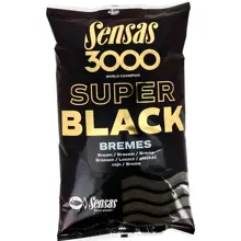 SENSAS - Krmení 3000 Super Black Cejn 1 kg