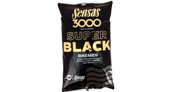 SENSAS - Krmení 3000 Super Black Cejn 1 kg