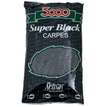 SENSAS - Krmení 3000 Super Black Kapr Černý 1 kg