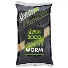 SENSAS - Krmítková směs 3000 Feeder Acid Worm 1 kg