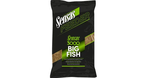 SENSAS - Krmítková směs 3000 Feeder Big Fish 1 kg