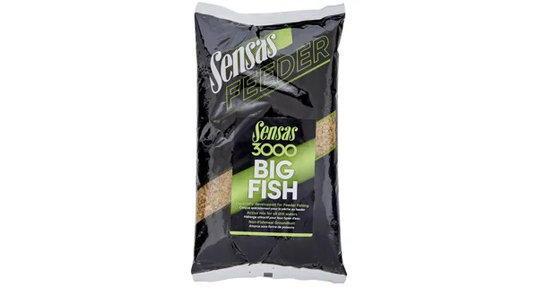 SENSAS - Krmítková směs 3000 Feeder Big Fish 1 kg