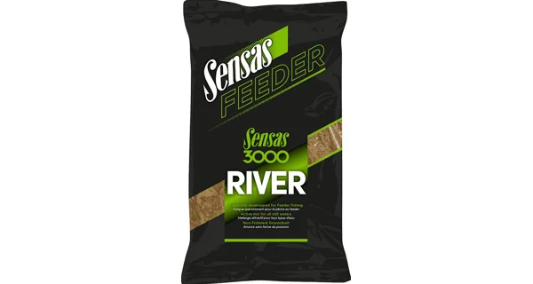 SENSAS - Krmítková směs 3000 Feeder River 1 kg