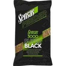 SENSAS - Krmítková směs 3000 Feeder Super Black 1 kg