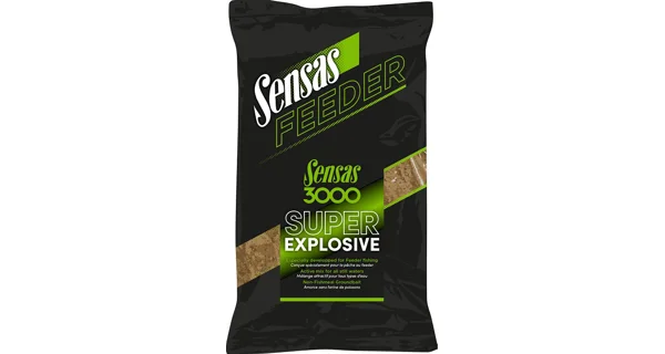 SENSAS - Krmítková směs 3000 Super Feeder 1 kg Super Explosive