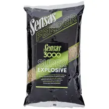 SENSAS - Krmítková směs 3000 Super Feeder 1 kg Super Explosive