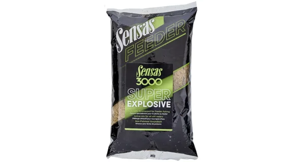 SENSAS - Krmítková směs 3000 Super Feeder 1 kg Super Explosive