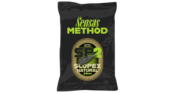 SENSAS - Pelety Sticky 2 mm 650 g Scopex