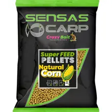SENSAS - Pelety Super Feed 2 mm 650 g Natural Corn