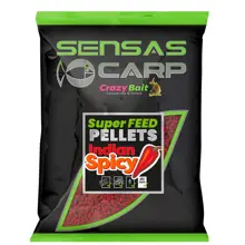 SENSAS - Pelety Super Feed Indian Spicy 4 mm 650 g