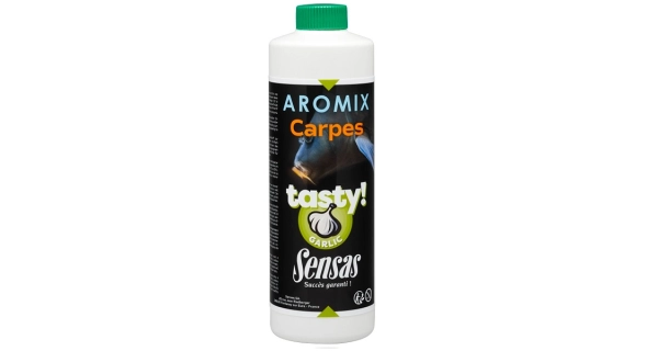 SENSAS - Posilovač Aromix Carp Tasty Garlic 500 ml
