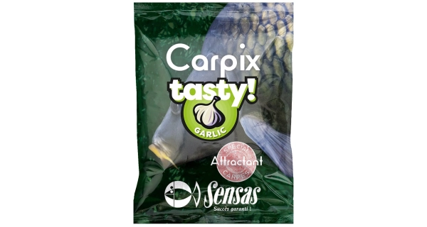 SENSAS - Posilovač Powder Carp Tasty Garlic 300 g