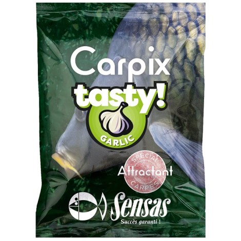 SENSAS - Posilovač Powder Carp Tasty Garlic 300 g