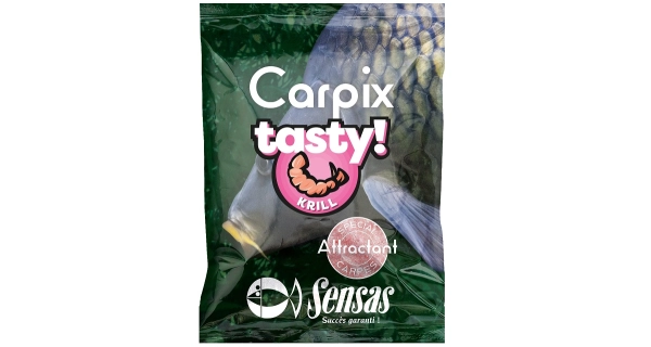 SENSAS - Posilovač Powder Carp Tasty Krill 300 g