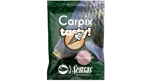 SENSAS - Posilovač Powder Carp Tasty Scopex 300 g