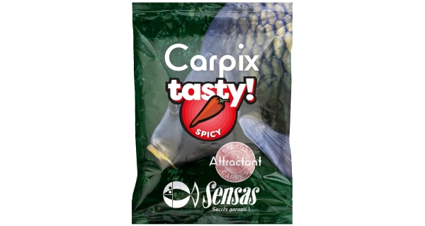 SENSAS - Posilovač Powder Carp Tasty Spicy 300 g