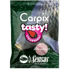 SENSAS - Posilovač Powder Carp Tasty Strawberry 300 g