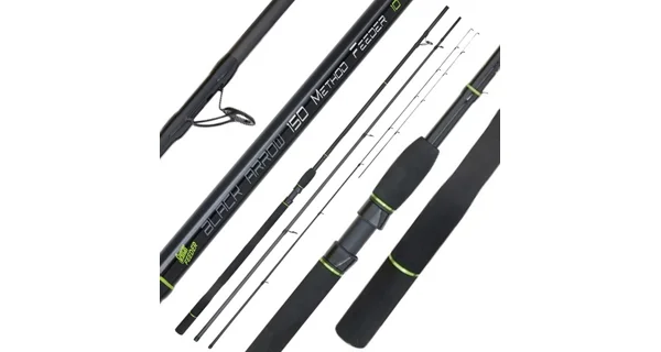 SENSAS - Prut Black Arrow Method Feeder 150 3,3 m 60 g 3 díly