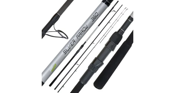 SENSAS - Prut Silver Arrow Feeder 3,3 m M 25-75 g 3 díly