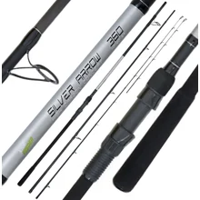 SENSAS - Prut Silver Arrow Feeder 3,6 m MH 30-80 g 3 díly
