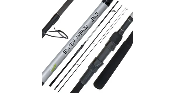 SENSAS - Prut Silver Arrow Feeder 3,6 m MH 30-80 g 3 díly