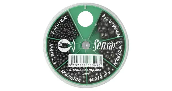 SENSAS - Sada broků Standard 0,07-0,75 g