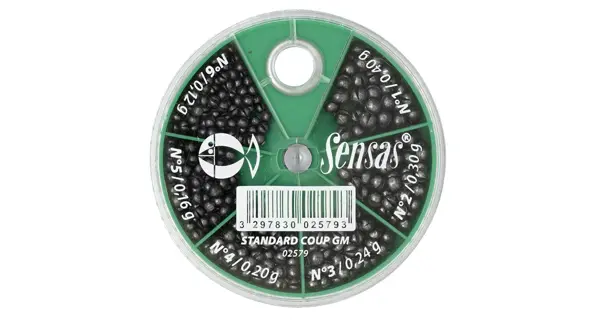 SENSAS - Sada broků Standard 0,12-0,4 g