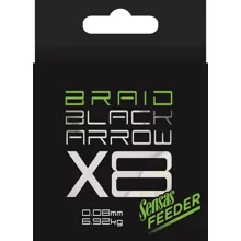 SENSAS - Šňůra Black Arrow X8 Braid 0,08 mm 6,92 kg 150 m
