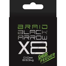 SENSAS - Šňůra Black Arrow X8 Braid 0,10 mm 8,53 kg 150 m
