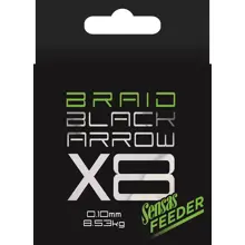 SENSAS - Šňůra Black Arrow X8 Braid 0,10 mm 8,53 kg 150 m