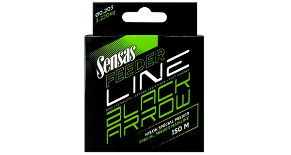 SENSAS - Vlasec Feeder Black Arrow 0,286 mm 6,15 kg 150 m