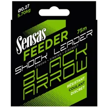 SENSAS - Vlasec Shock Leader Feeder Black Arrow 0,27 mm 5,7 kg 75 m