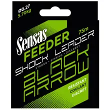 SENSAS - Vlasec Shock Leader Feeder Black Arrow 0,27 mm 5,7 kg 75 m