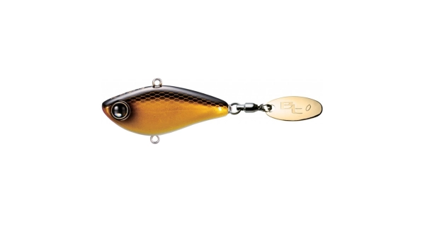 SHIMANO - Nástraha Bantam Sinking Tail Spinner Black Gold 4,5 cm 14 g