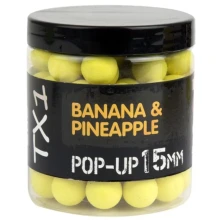 SHIMANO - Plovoucí boilie Bait TX1 Pop-up Banana & Pineapple 12 mm Fluoro Yellow 50 g