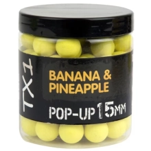 SHIMANO - Plovoucí boilie Bait TX1 Pop-up Banana & Pineapple Fluoro Yellow 15 mm 80 g