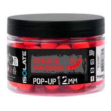 SHIMANO - Plovoucí boilie Isolate Pop-Up 12 mm 50 g Chilli Sausage Fluo Red