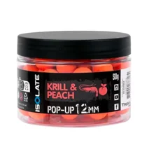 SHIMANO - Plovoucí boilie Isolate Pop-Up Krill Peach Fluoro Orange 12 mm 50 g